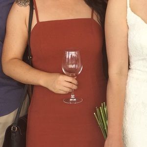 Club Monaco Burnt Orange Dress